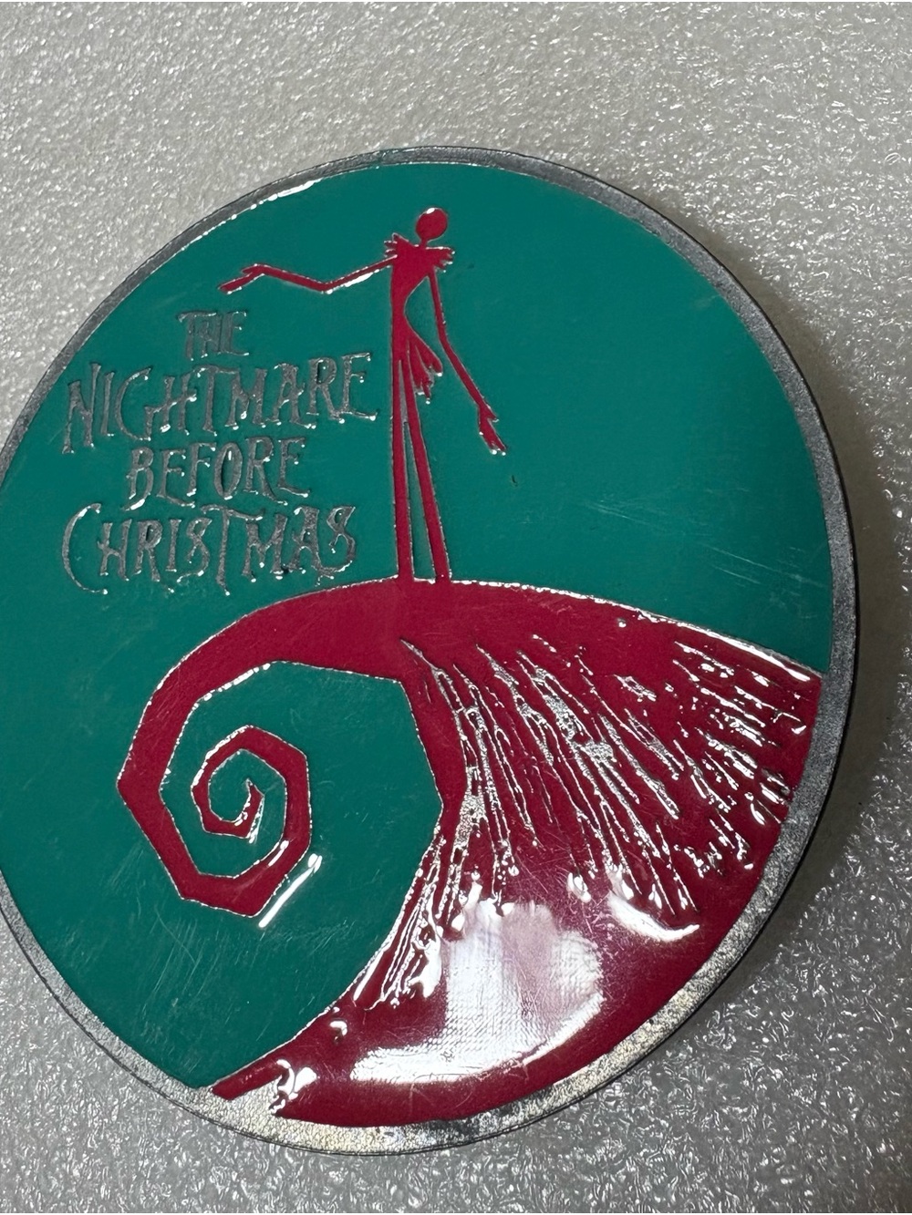 The Nightmare Before Christmas Belt Buckle